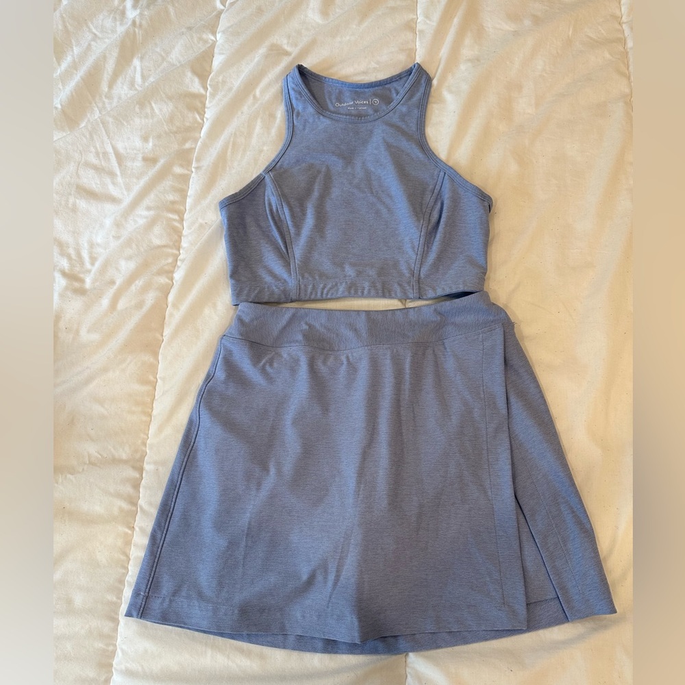 Blue Outdoor Voices Set